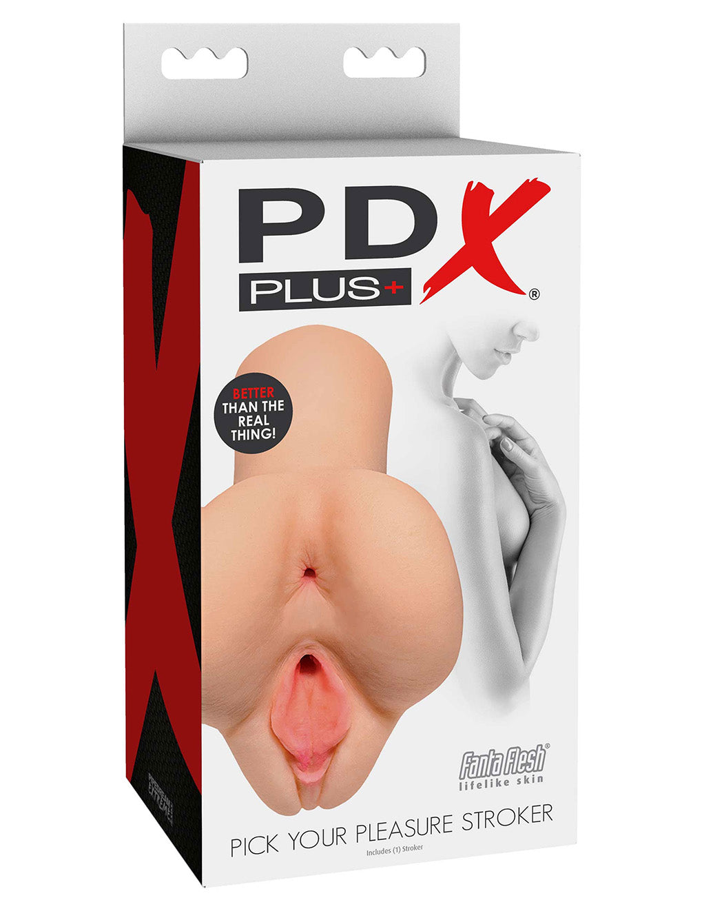 PDX Plus Pick Your Pleasure Stroker- Vanilla- Package