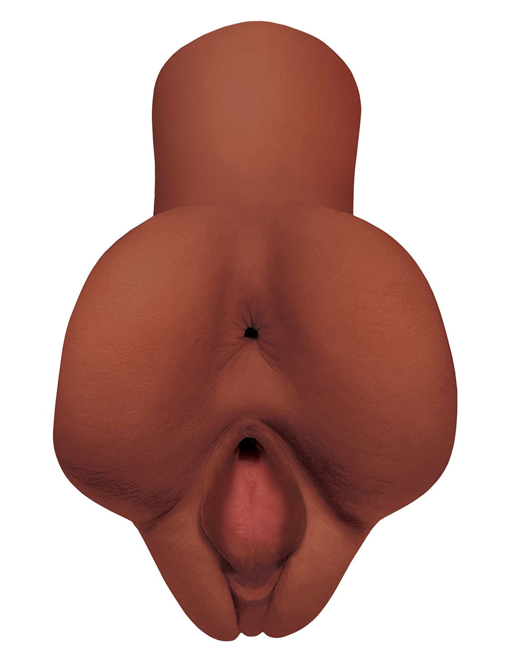 PDX Plus Pick Your Pleasure Stroker- Chocolate- Front