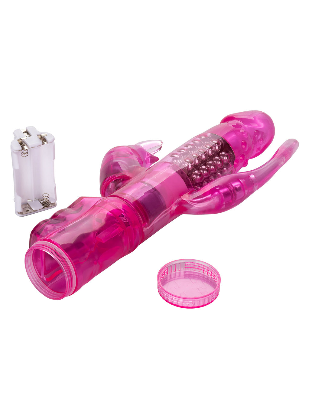 Hustler® Playthings Triple Pleaser Vibrator- Batteries