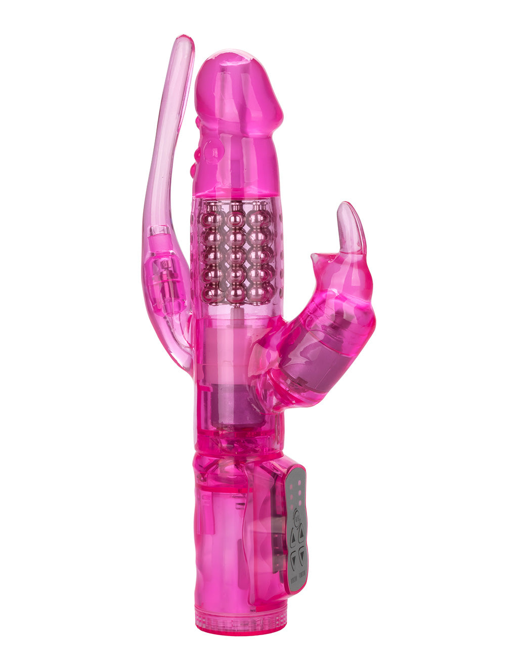 Hustler® Playthings Triple Pleaser Vibrator- Side