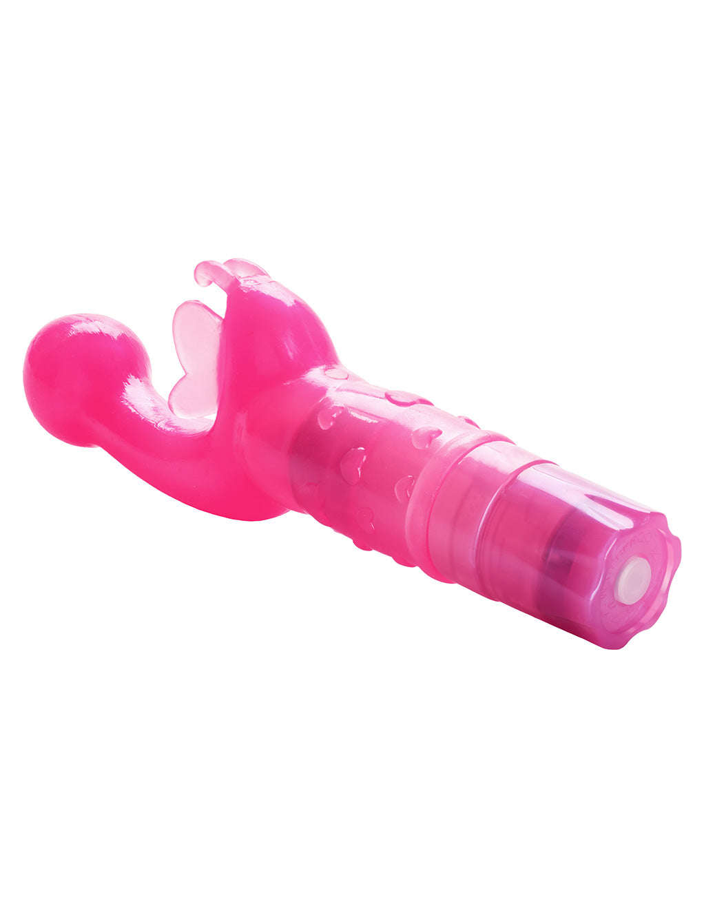 Hustler® Playthings Flutter Butterfly Dual Stimulation Vibrator- Bottom
