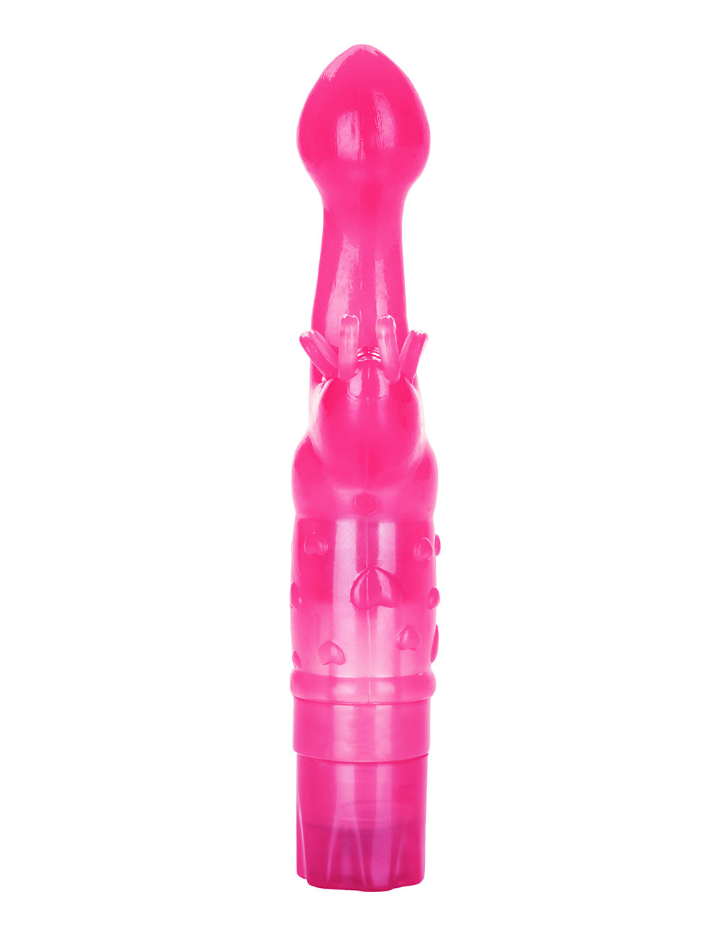 Hustler® Playthings Flutter Butterfly Dual Stimulation Vibrator- Front