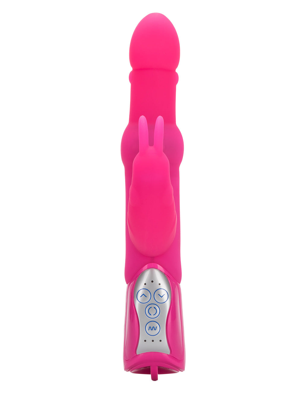 Hustler Playthings Premium Silicone Beaded Jack Rabbit - Novelties - Dual/Multi