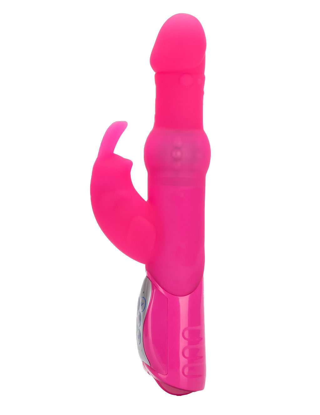 Hustler Playthings Premium Silicone Beaded Jack Rabbit - Novelties - Dual/Multi