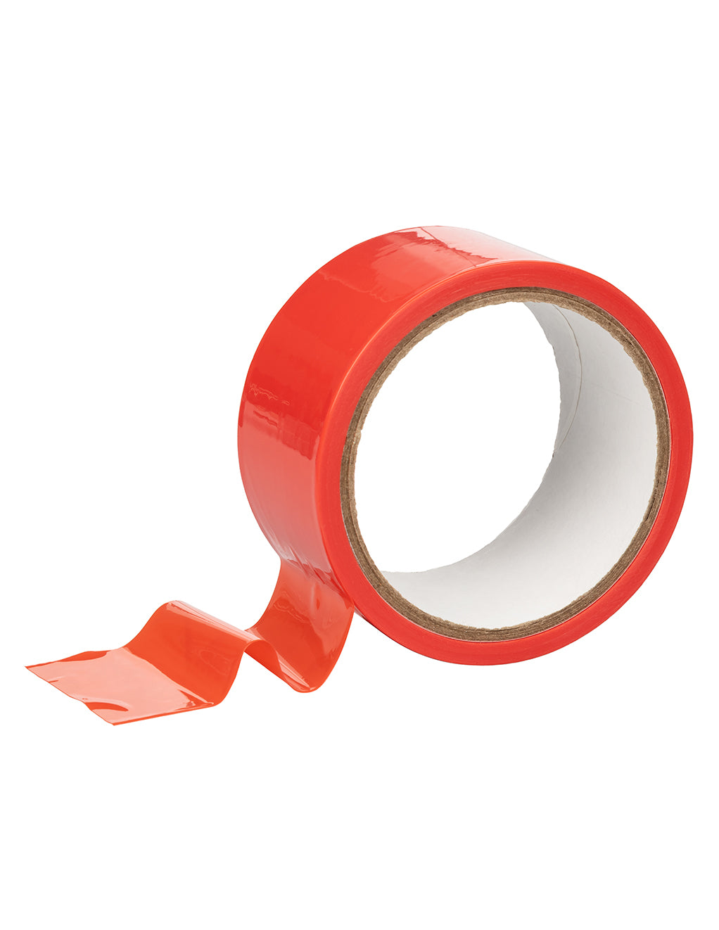 HUSTLER Bondage Tape- Red- Side- Unraveled