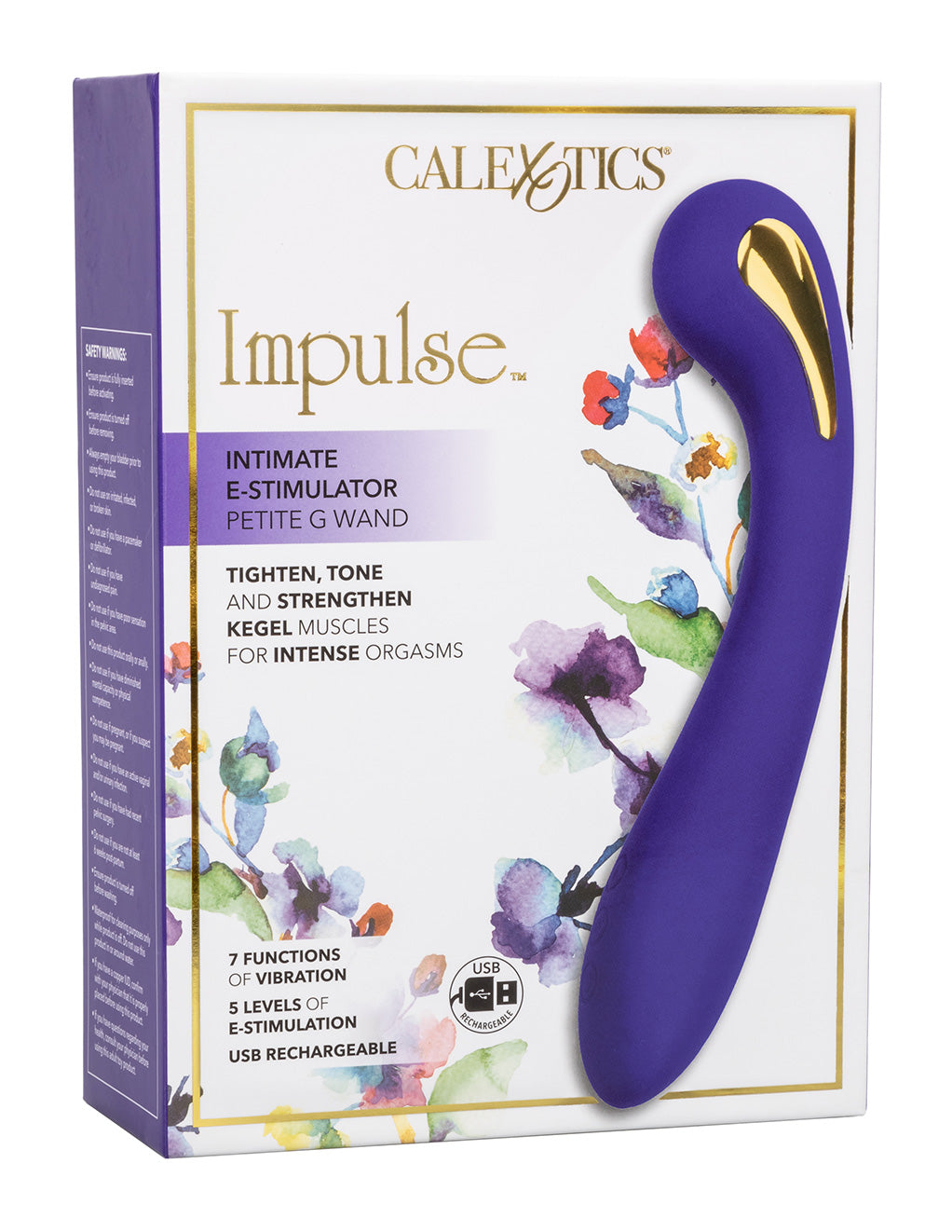 Impulse Electro-Stimulator Petite G-Spot Vibrator- Front box