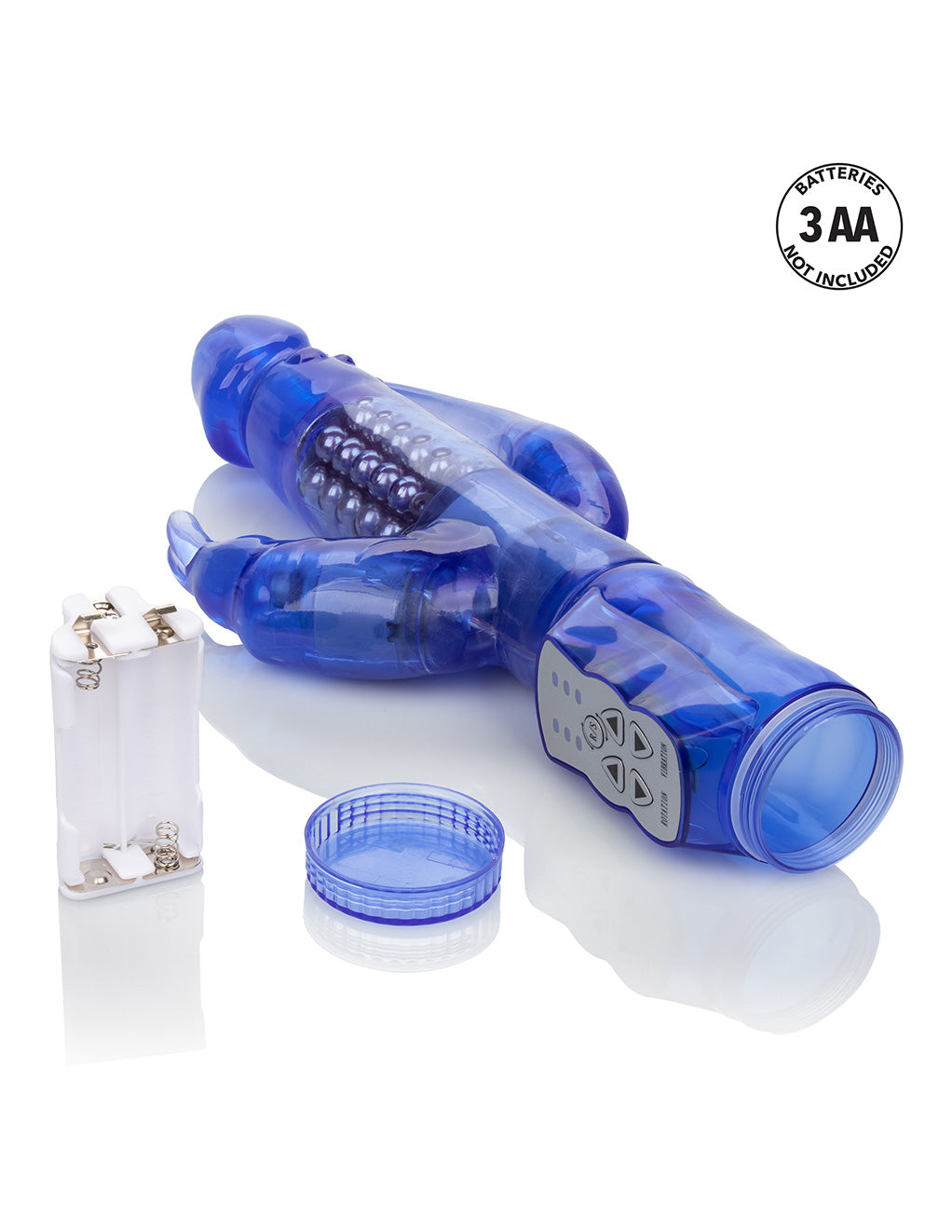 Cal Exotics Delight Triple Orgasm Toy And Battery Cradle