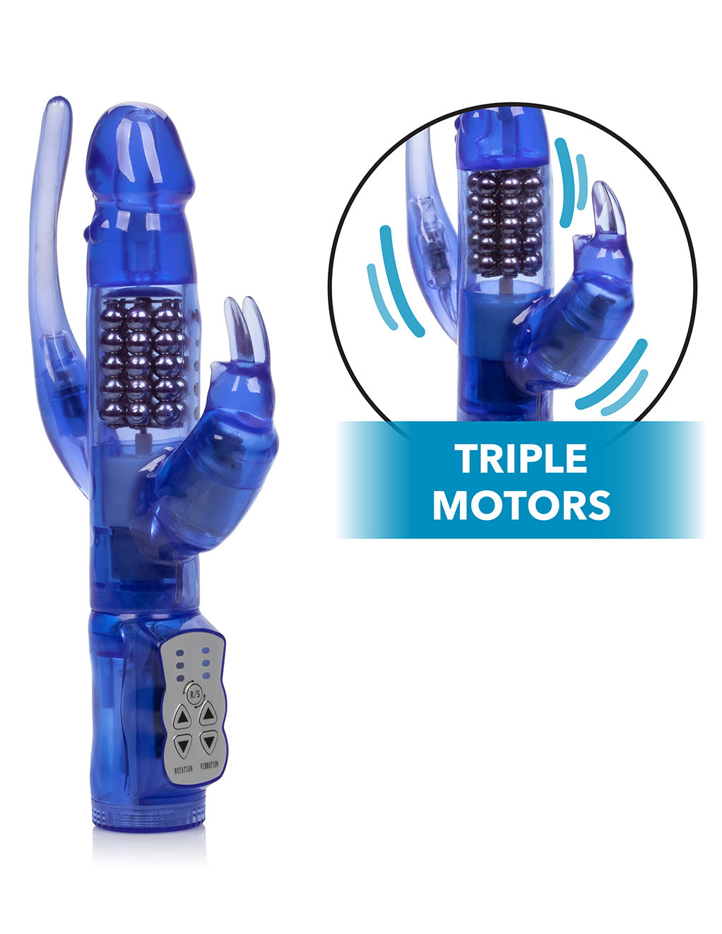 Cal Exotics Delight Triple Orgasm Toy And Triple Motors Legend