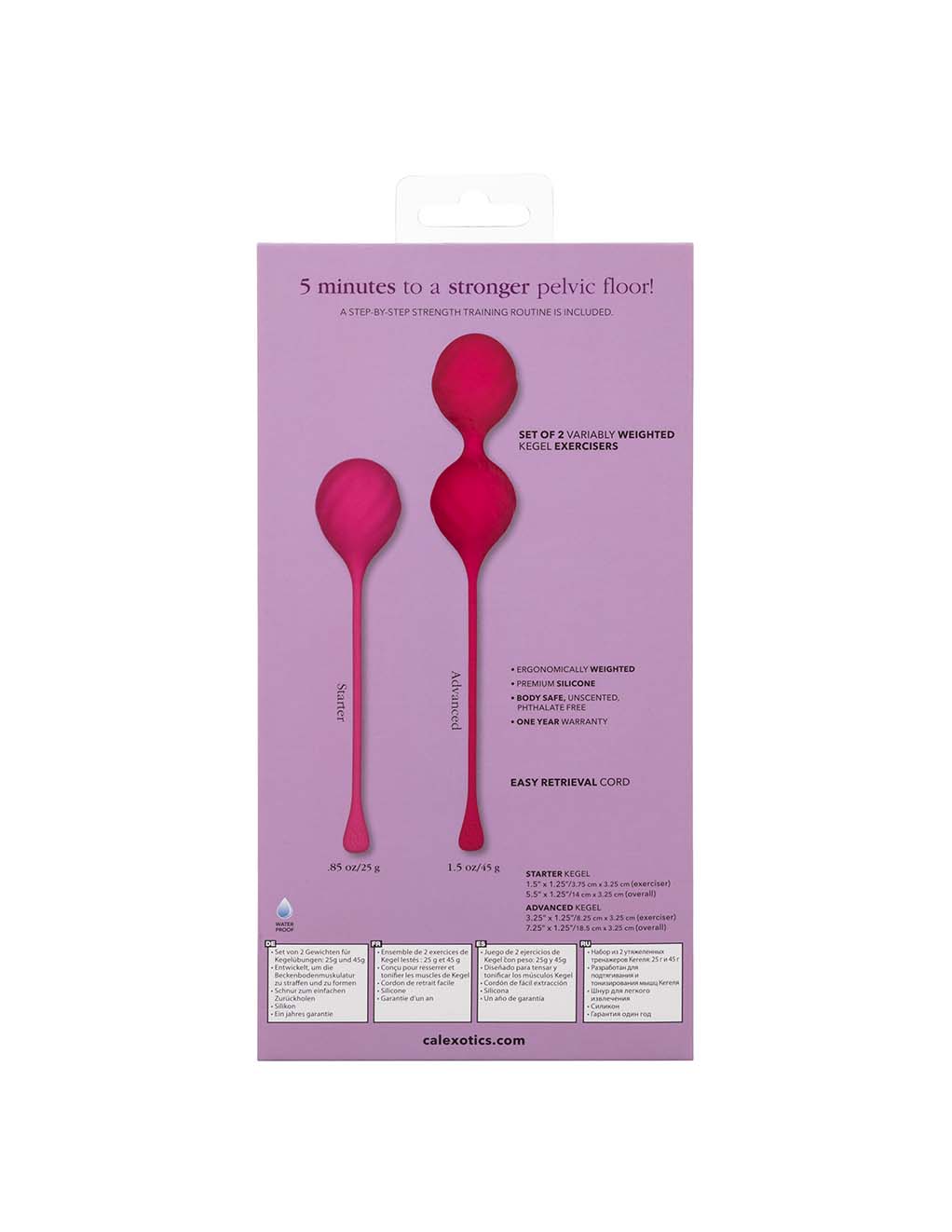 Tighten & Tone Kegel Training 2pc Set