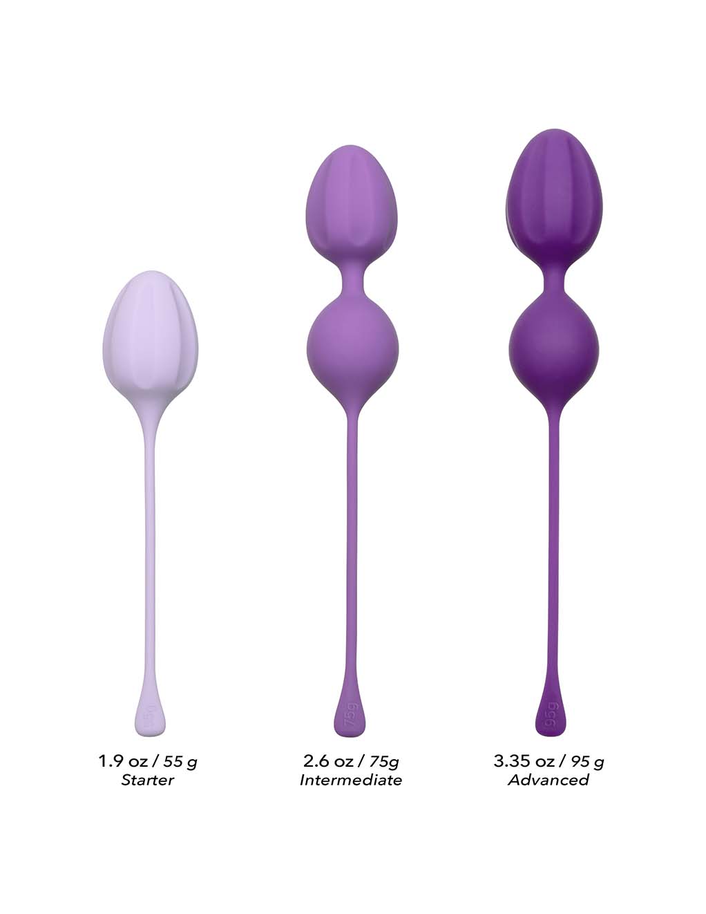 CalExotics Kegel Training 3pc Set- Main- Sizes