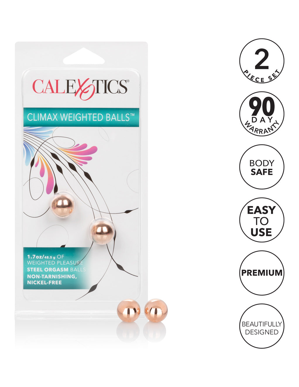 Climax Weighted Kegal Balls™- Features