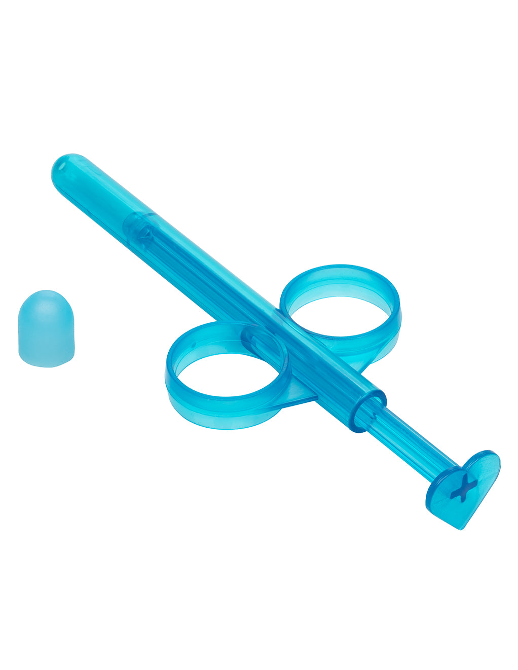 California Exotics Lube Tube Lubricant Applicator- Blue- top
