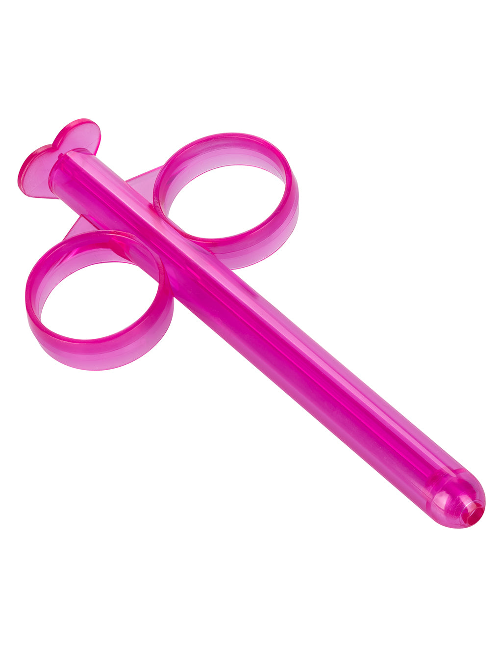 California Exotics Lube Tube Lubricant Applicator- Purple- Front -Bottom