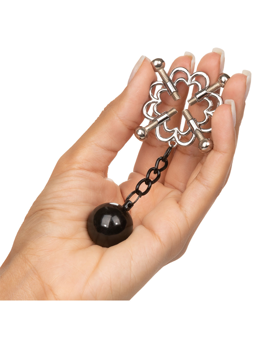 CalExotics Weighted Nipple Press- In Hand