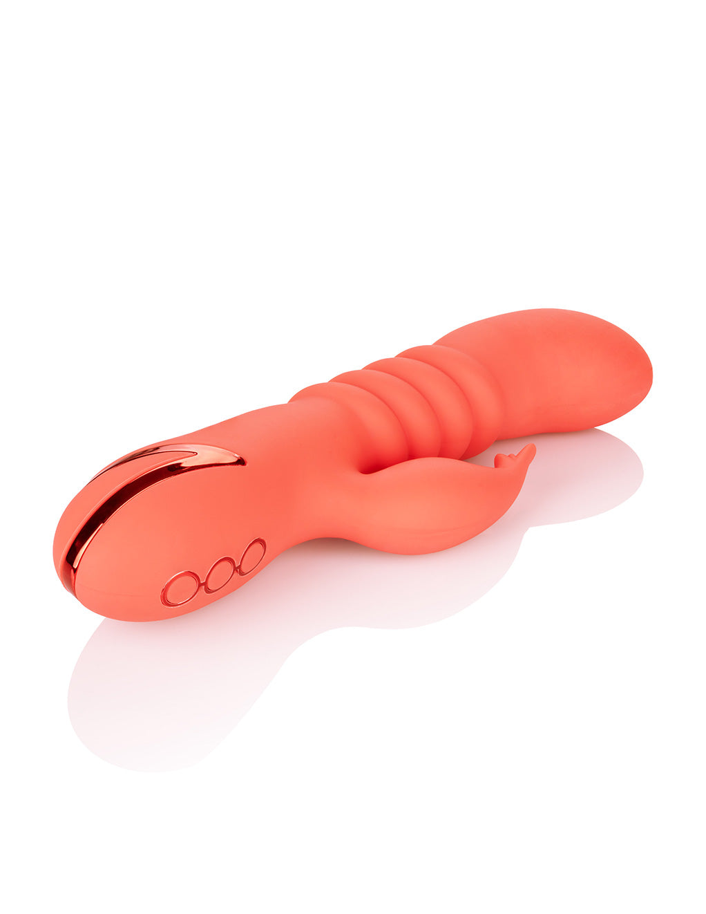 California Dreaming Orange County Cutie Dual Stimulation Vibrator- Bottom