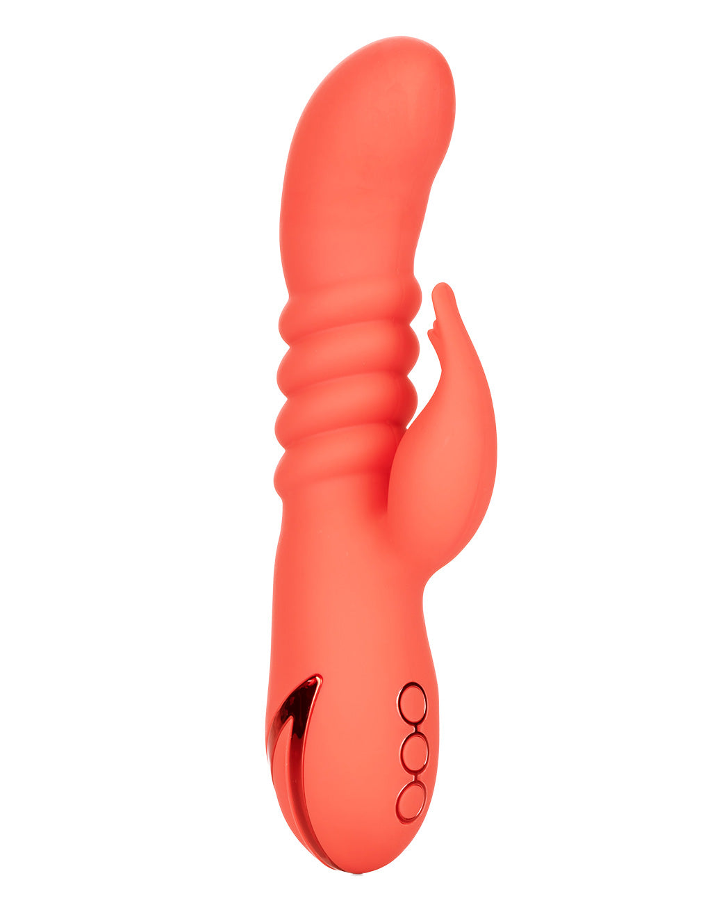 California Dreaming Orange County Cutie Dual Stimulation Vibrator- Standing