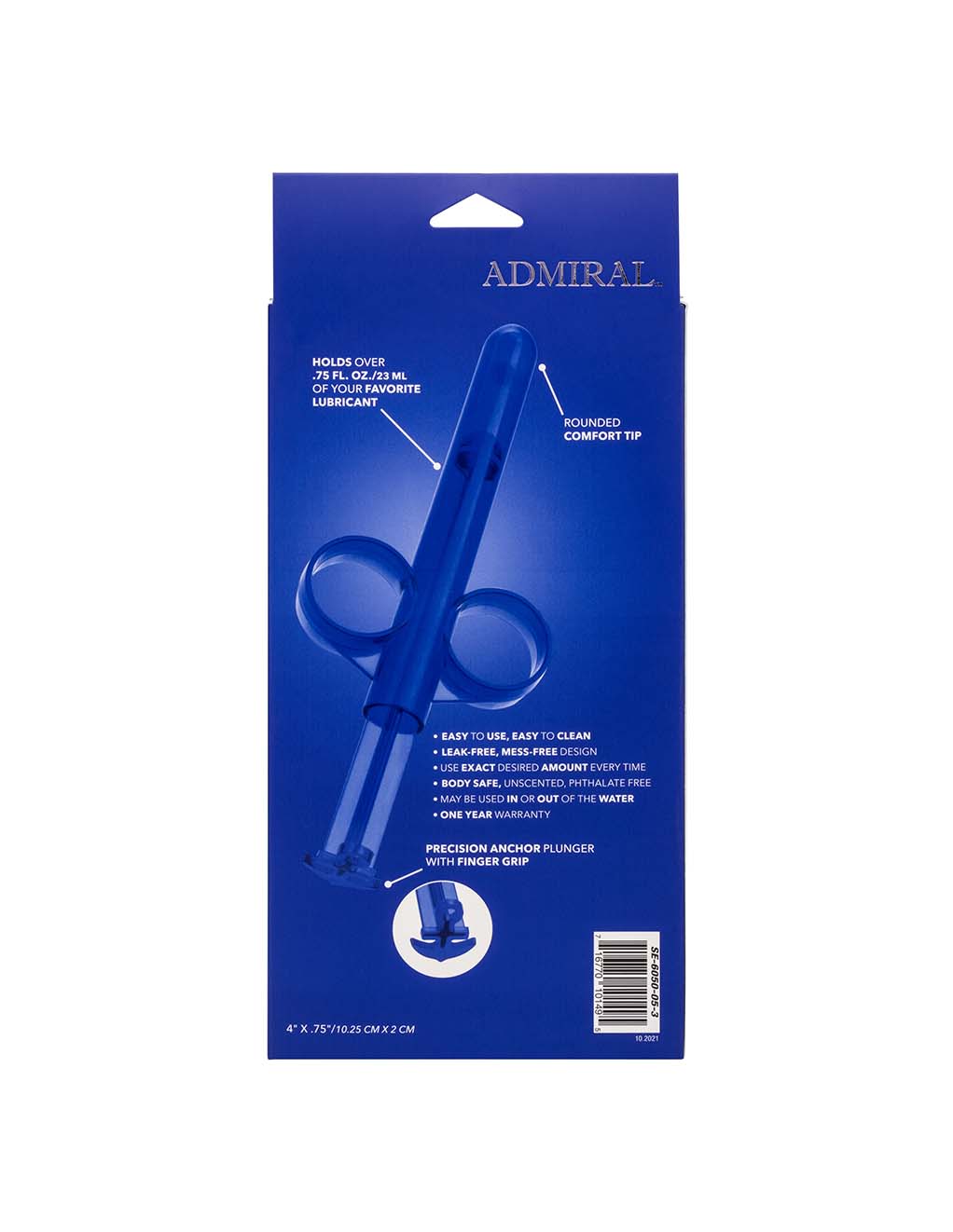 Admiral Lube Tube- Box- back