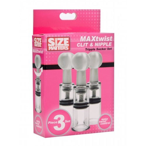 Size Matter Clit & Nipple Suckers Package