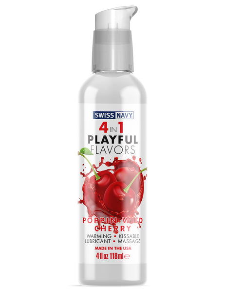 Swiss Navy 4-in-1 Warming Flavored Lube