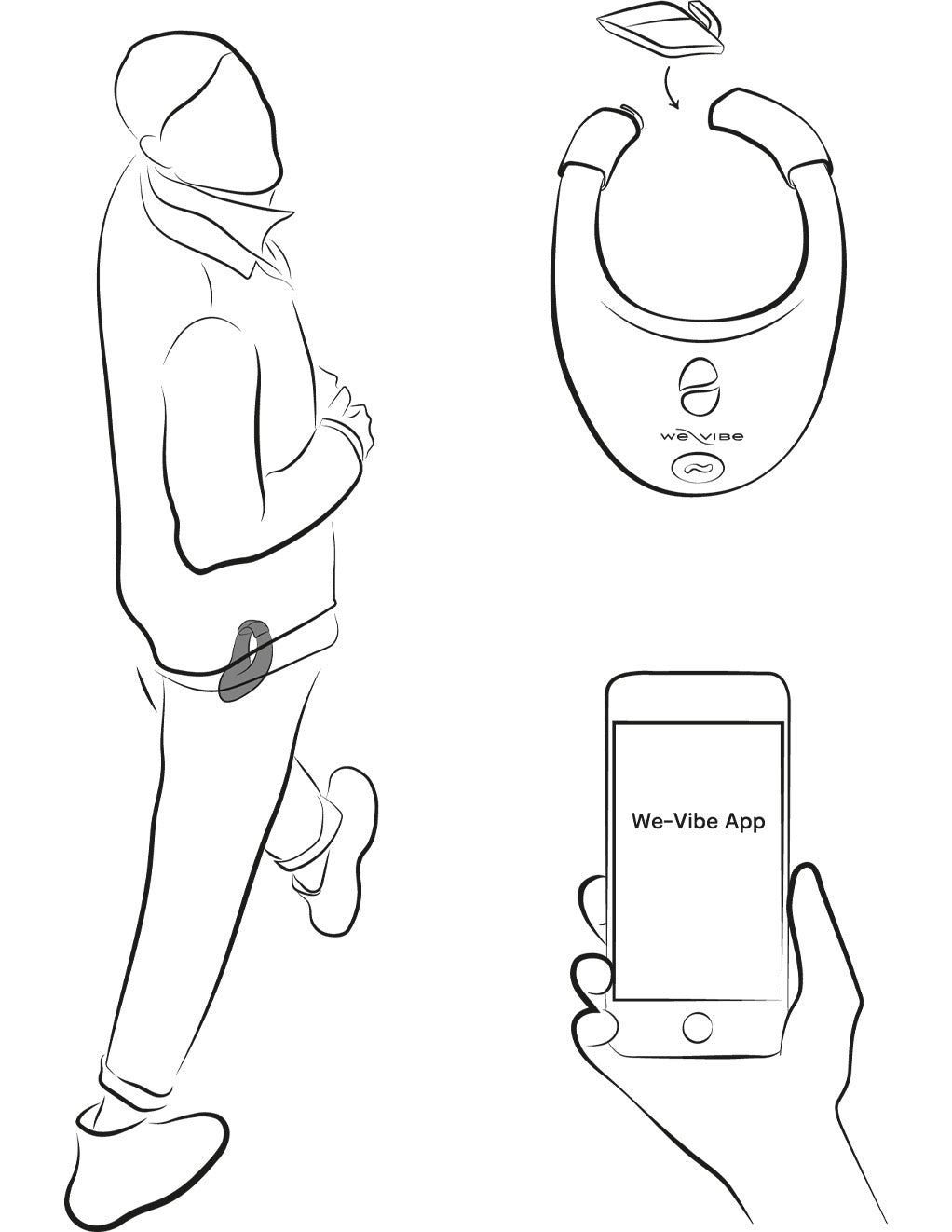 We-Vibe Tease Us Set Moxie+Bond- Illustration 3
