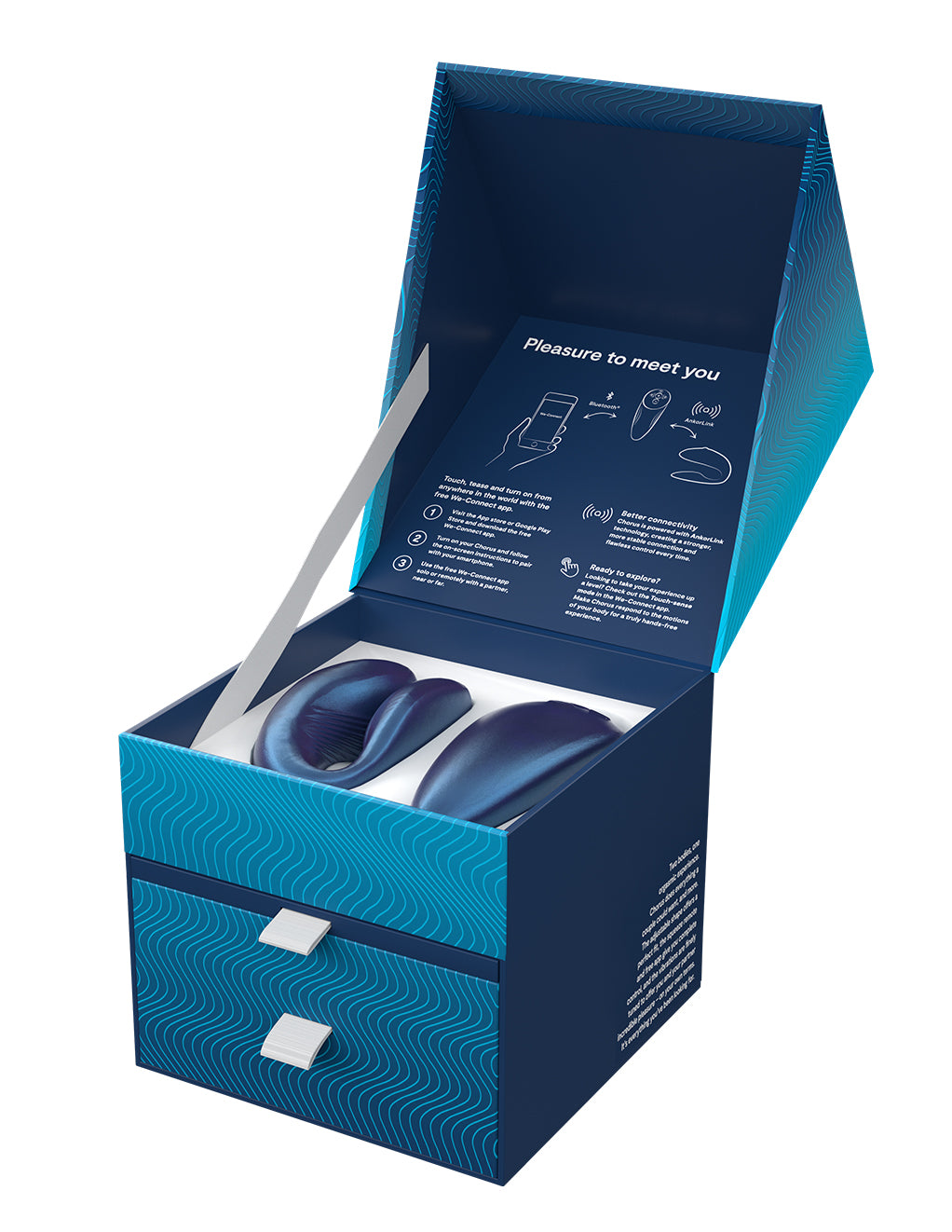 We-Vibe Chorus- Cosmic Blue- Open Package