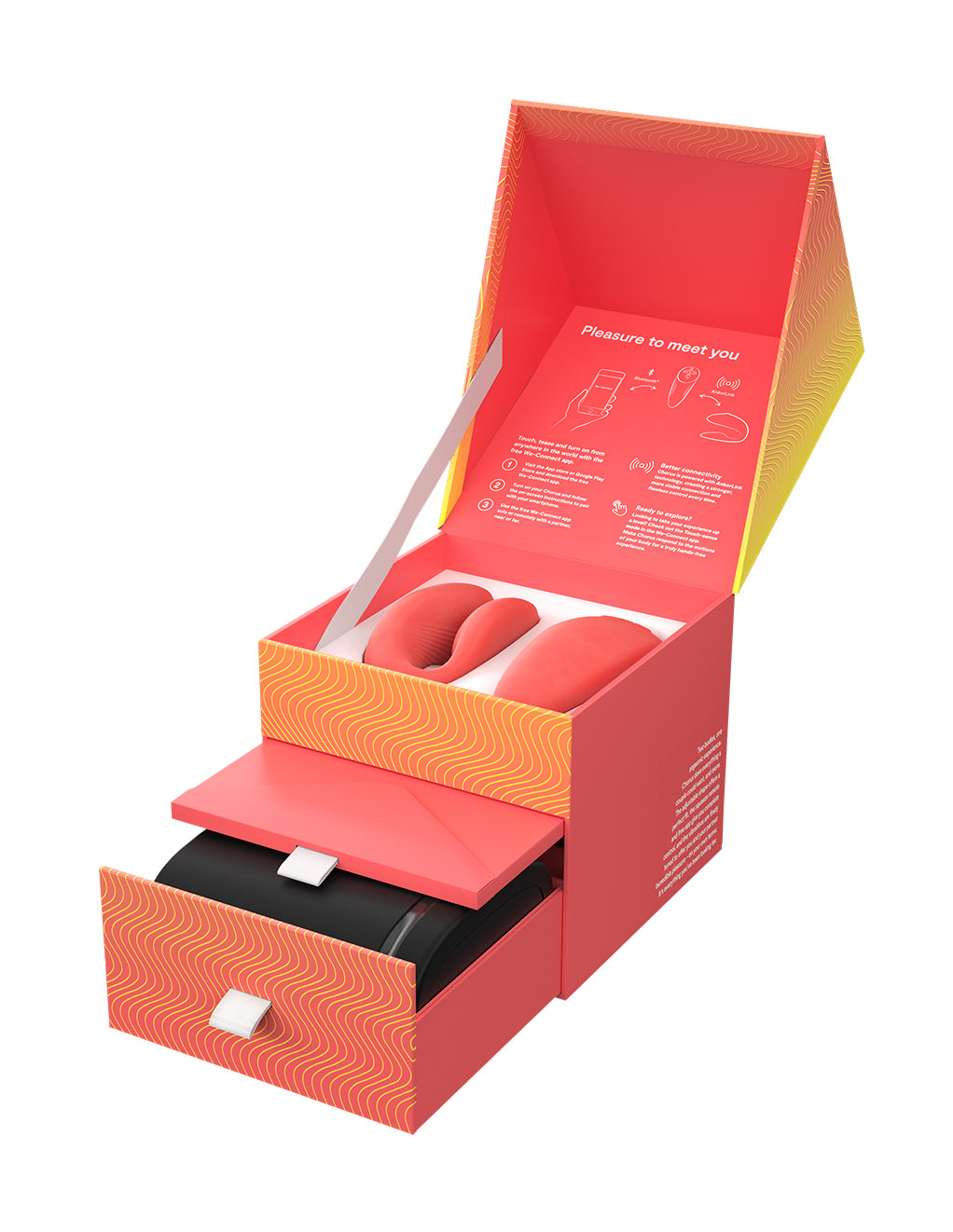 We-Vibe Chorus- Crave Coral- Open Drawer Package