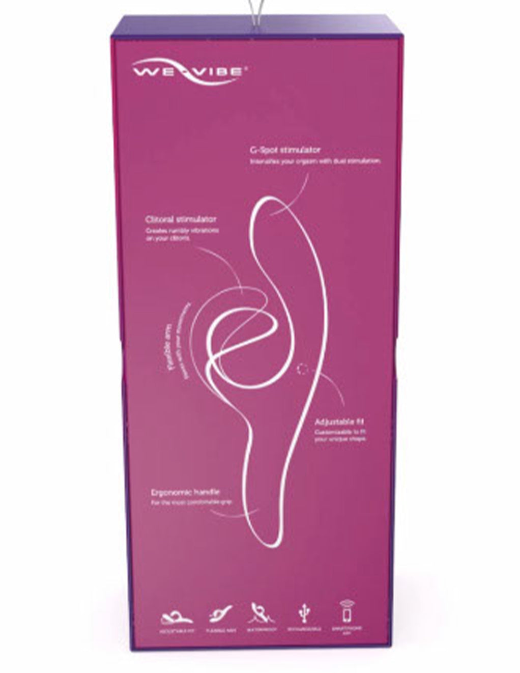 We Vibe Nova 2 Dual Stimulating Vibrator- Back- Box