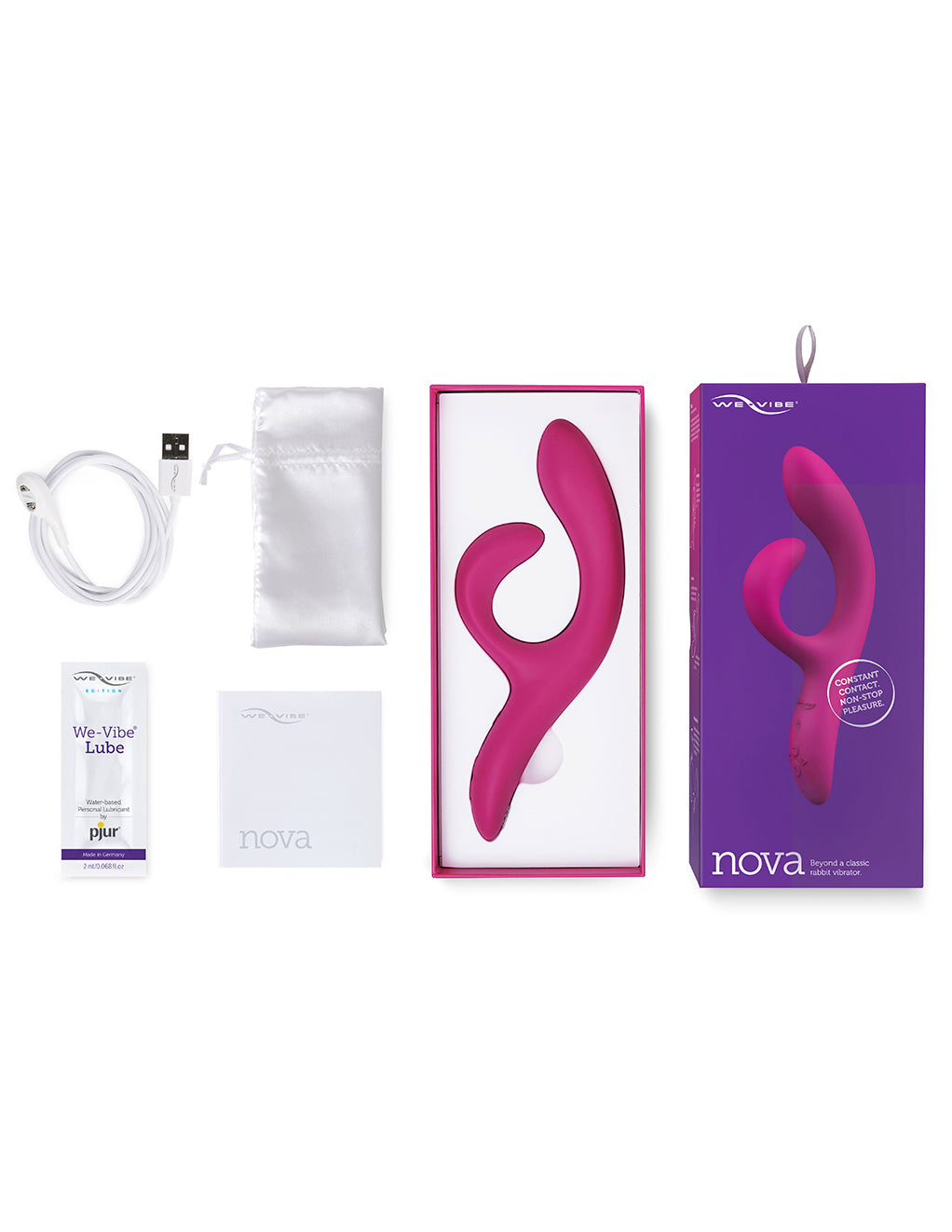 We Vibe Nova 2 Dual Stimulating Vibrator- package