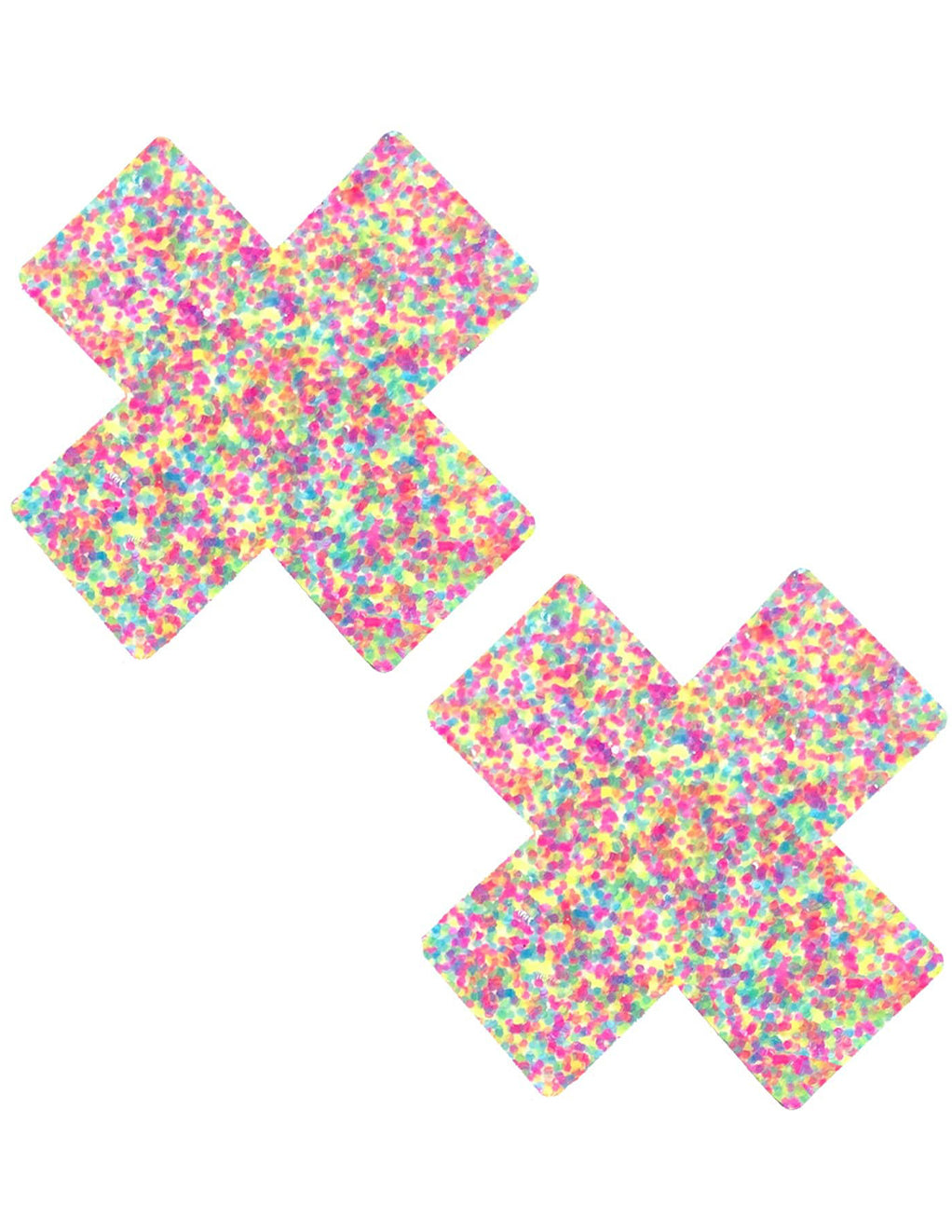 Neva Nude X Pasties- Rainbow- Front