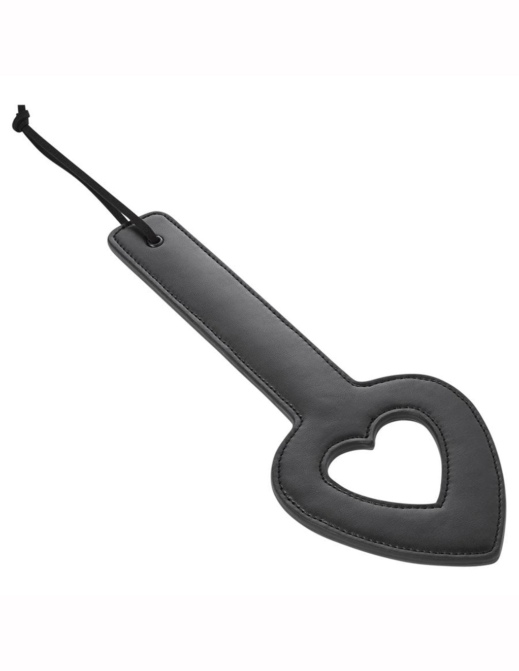 S&M Shadow Heart Paddle- Top Angle