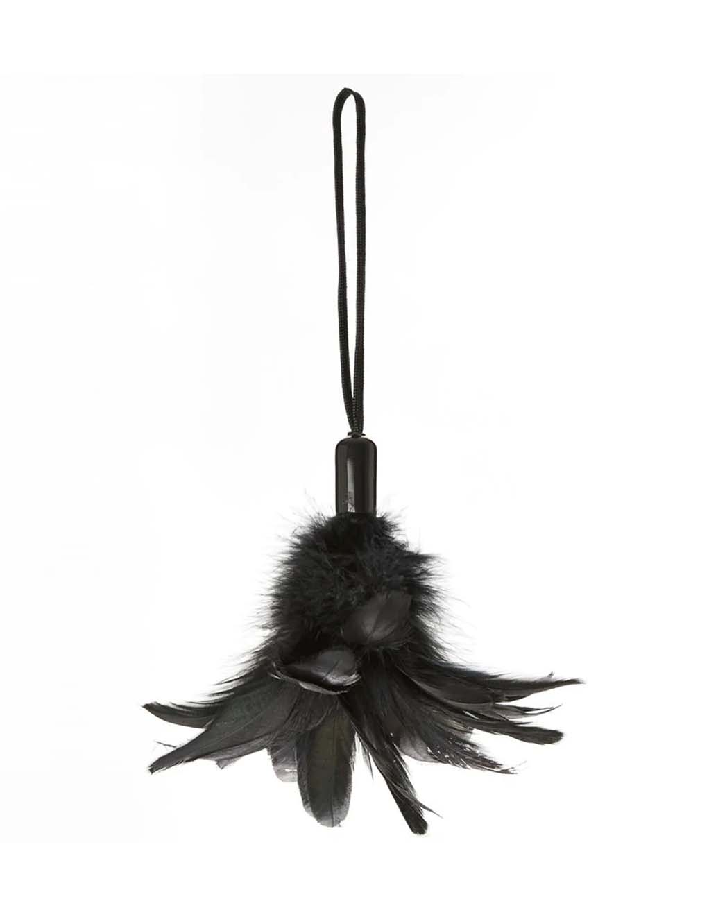 Sportsheets Pleasure Feather Tickler- Black - Down
