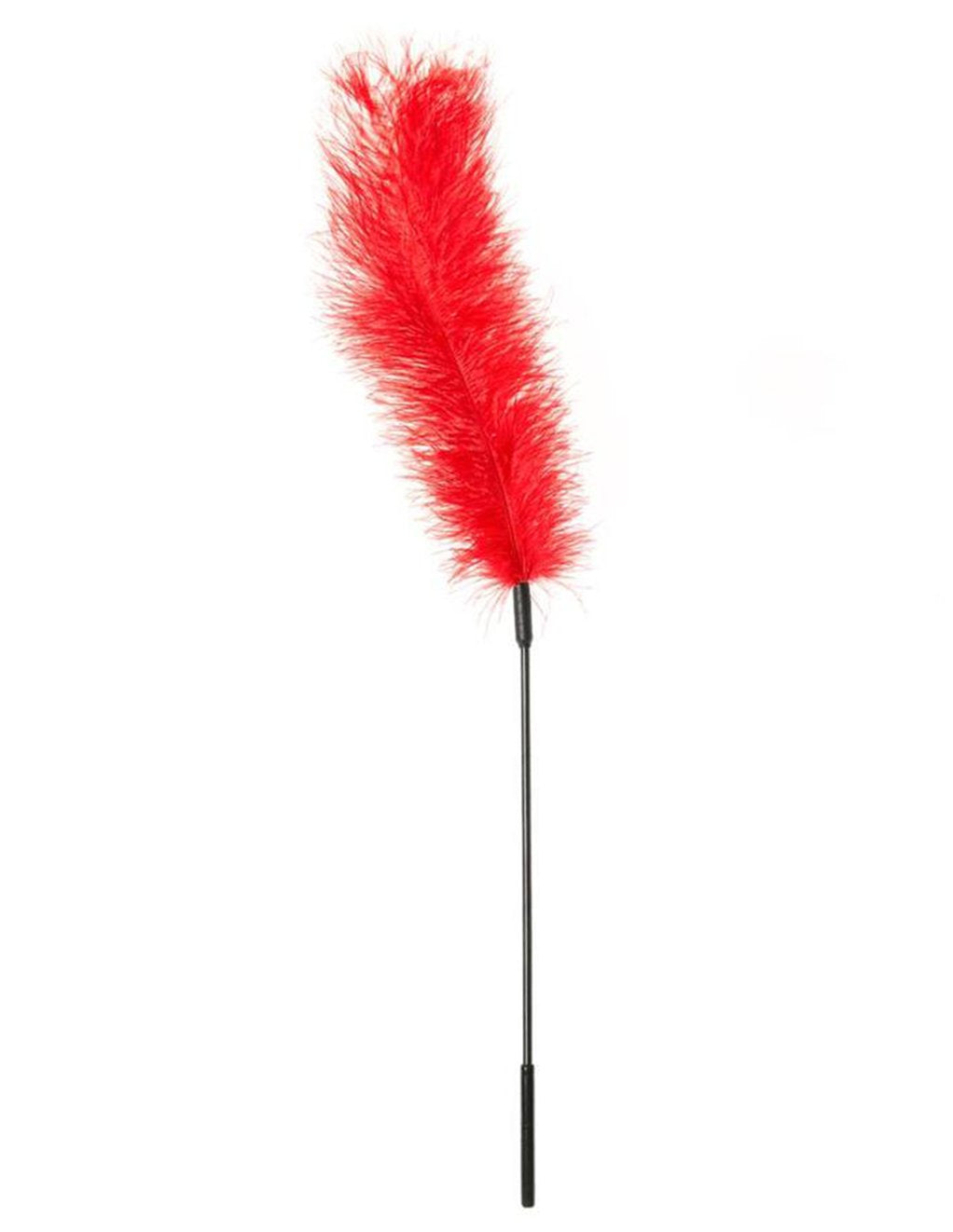 Sportsheets Ostrich Feather Tickler- Red- front