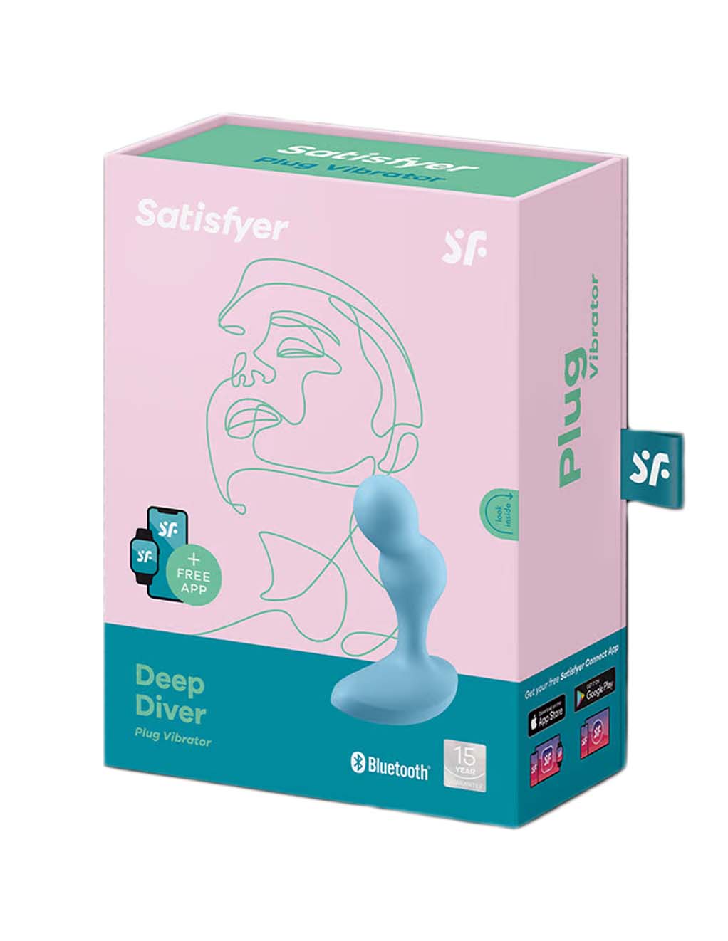 Satisfyer Deep Diver- Blue Box