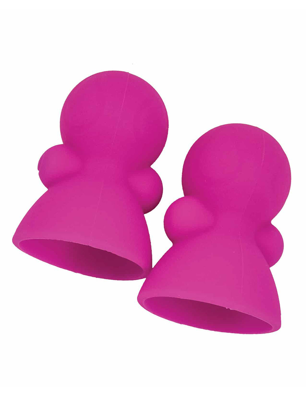 Seduce Me Vibrating Nipple Suckers- Front