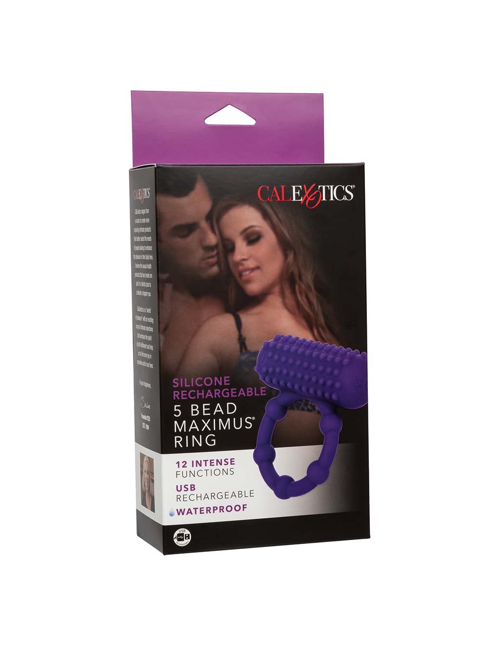 CalExotics 5 Bead Maximus Ring- Box