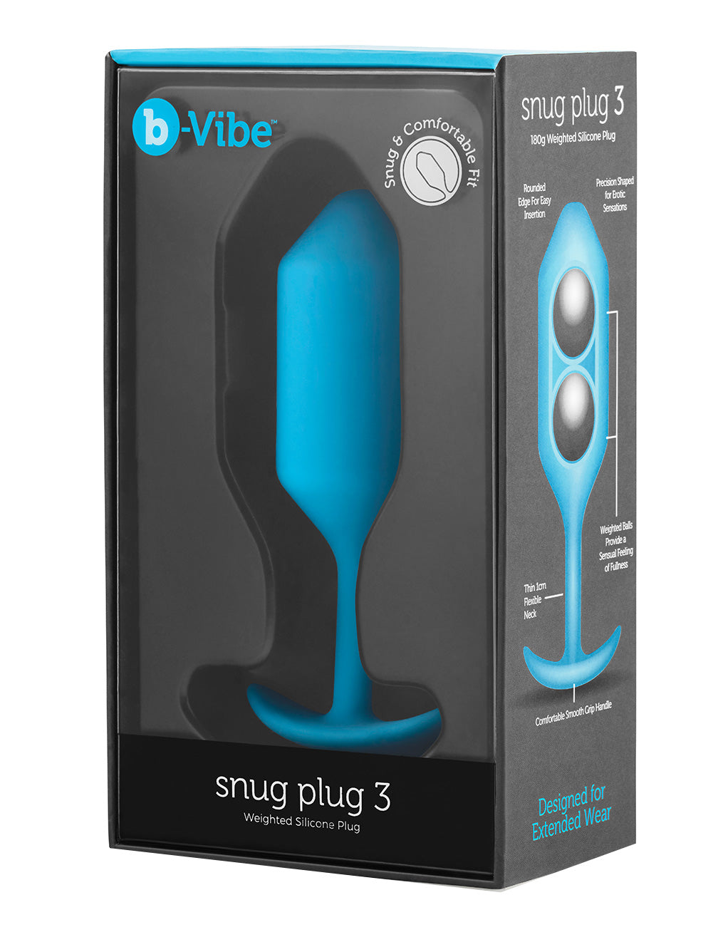 B-Vibe Snug Plug 3- Package