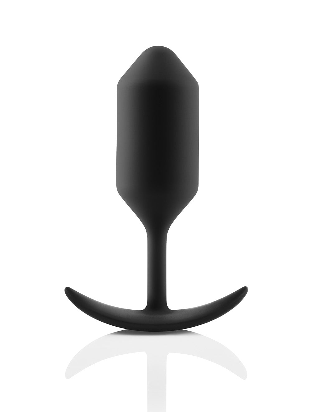 B-Vibe Snug Plug 3 Large- Black- Front