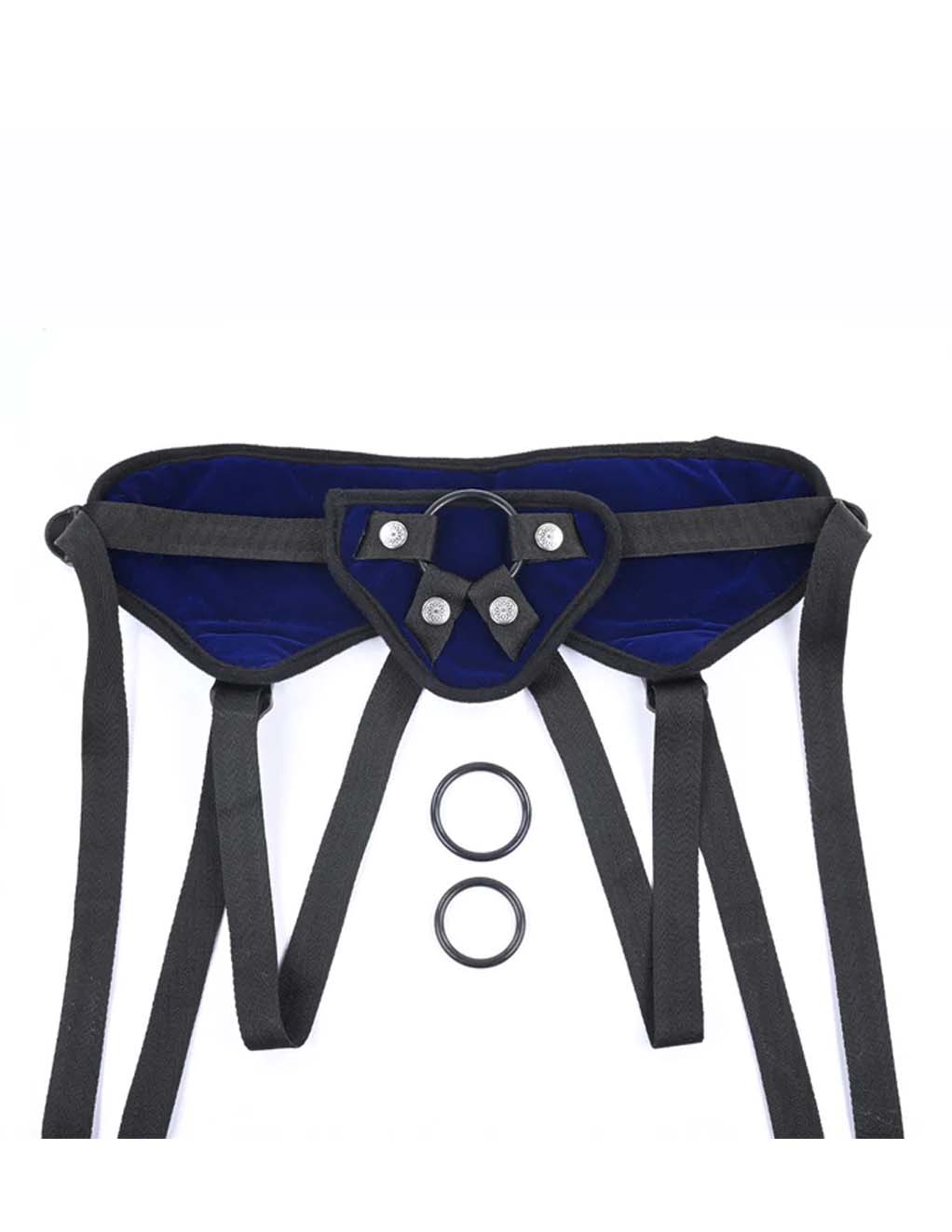 Sportsheets Lush Cobalt Dildo Harness- Main