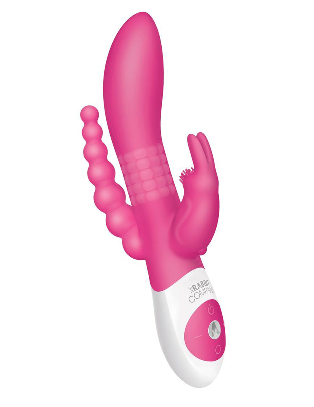 The Rabbit Company Beaded DP Vibrator- Front