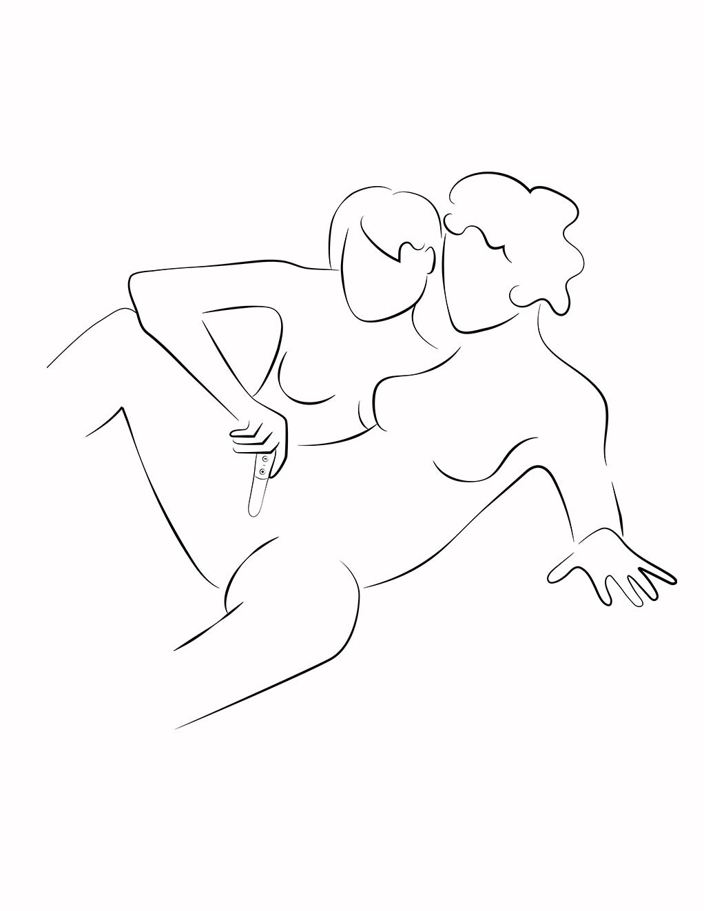 We-Vibe Tango X- Illustration- Partner Play