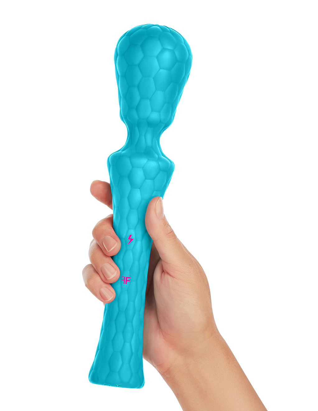 Femme Fun Ultra Wand XL - Turquoise - In Hand