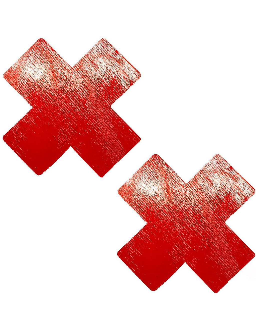 Neva Nude X Pasties- Red- Front