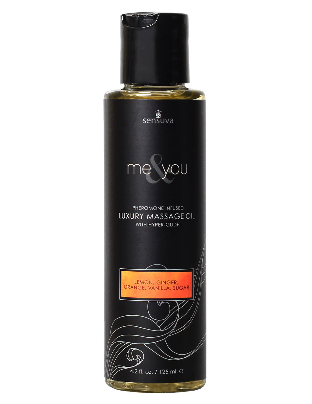 Sensuva Me & You Massage Oil- LemonGinger- Front