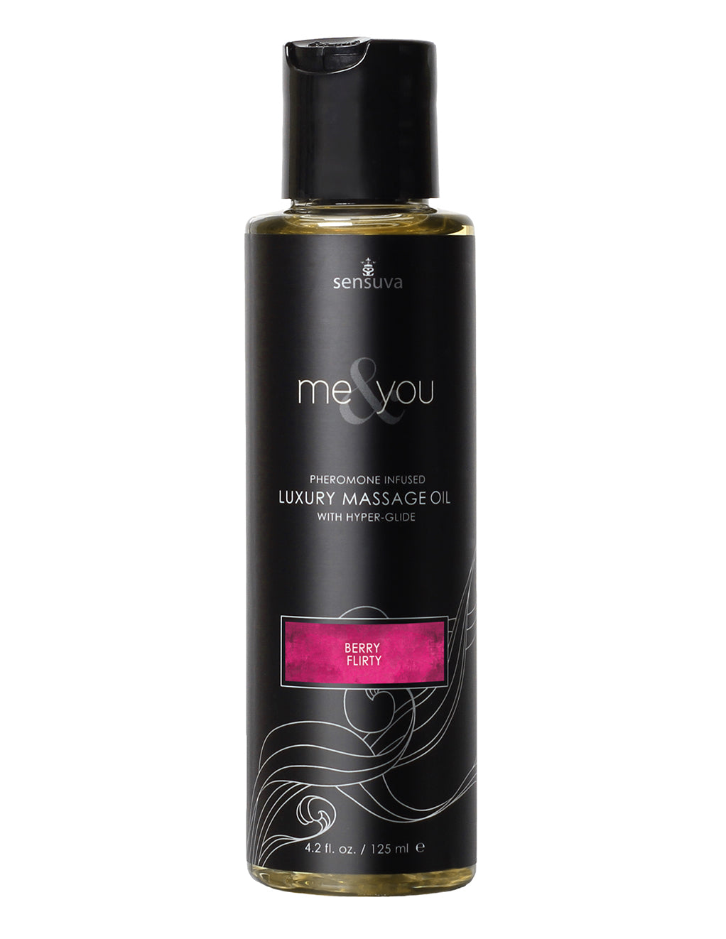 Sensuva Me & You Massage Oil- Berry Flirt- Front