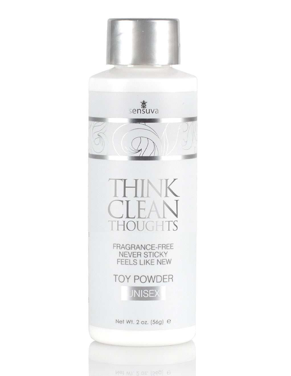 Sensuva Think Clean Thoughts Toy Powder- front