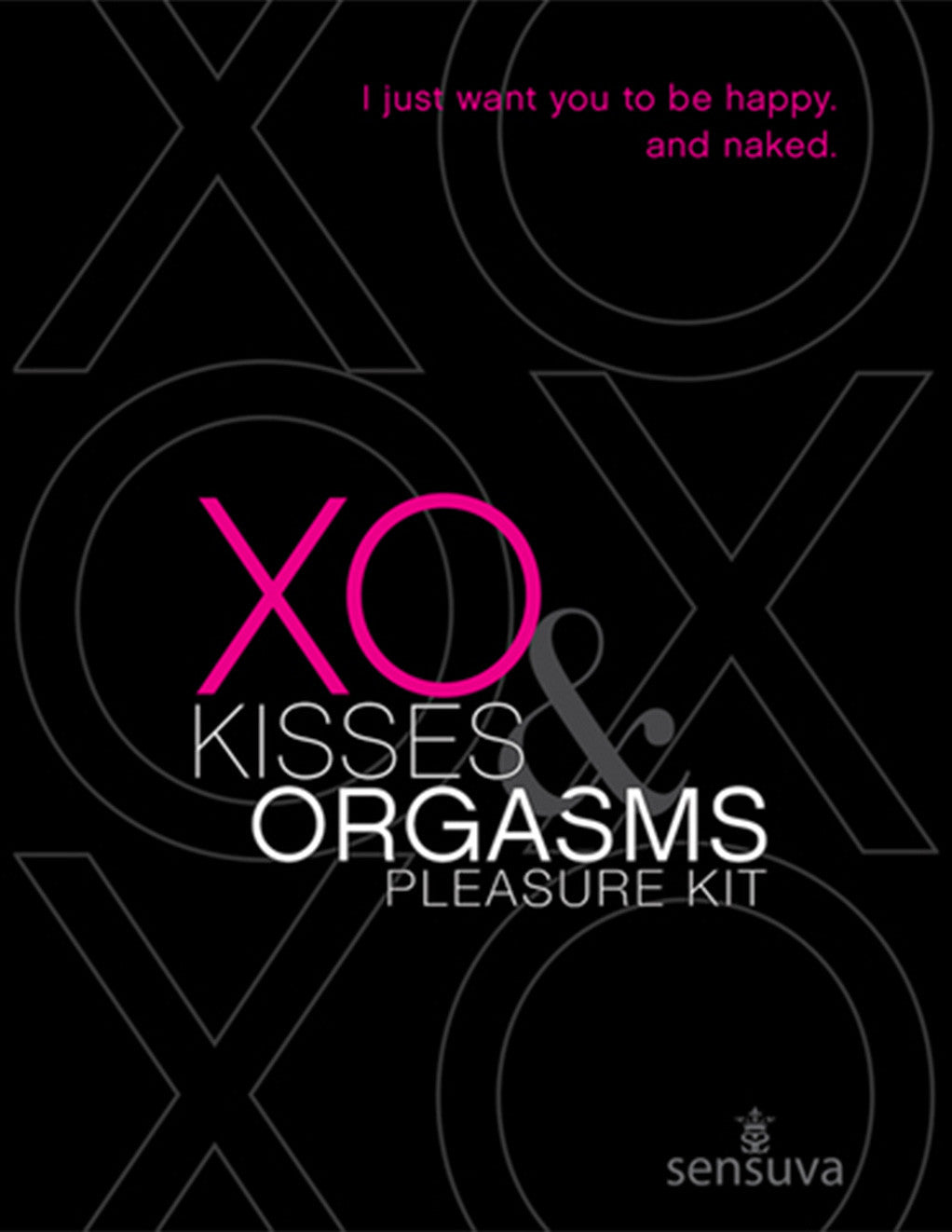 Sensuva XO kisses & Orgasms Kit Packaging