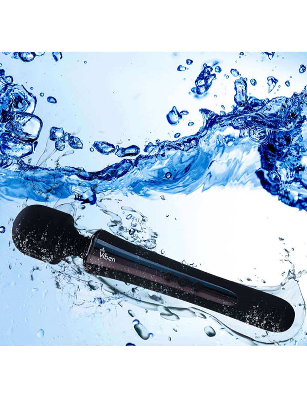 Viben Obsession Wand- Black- Water