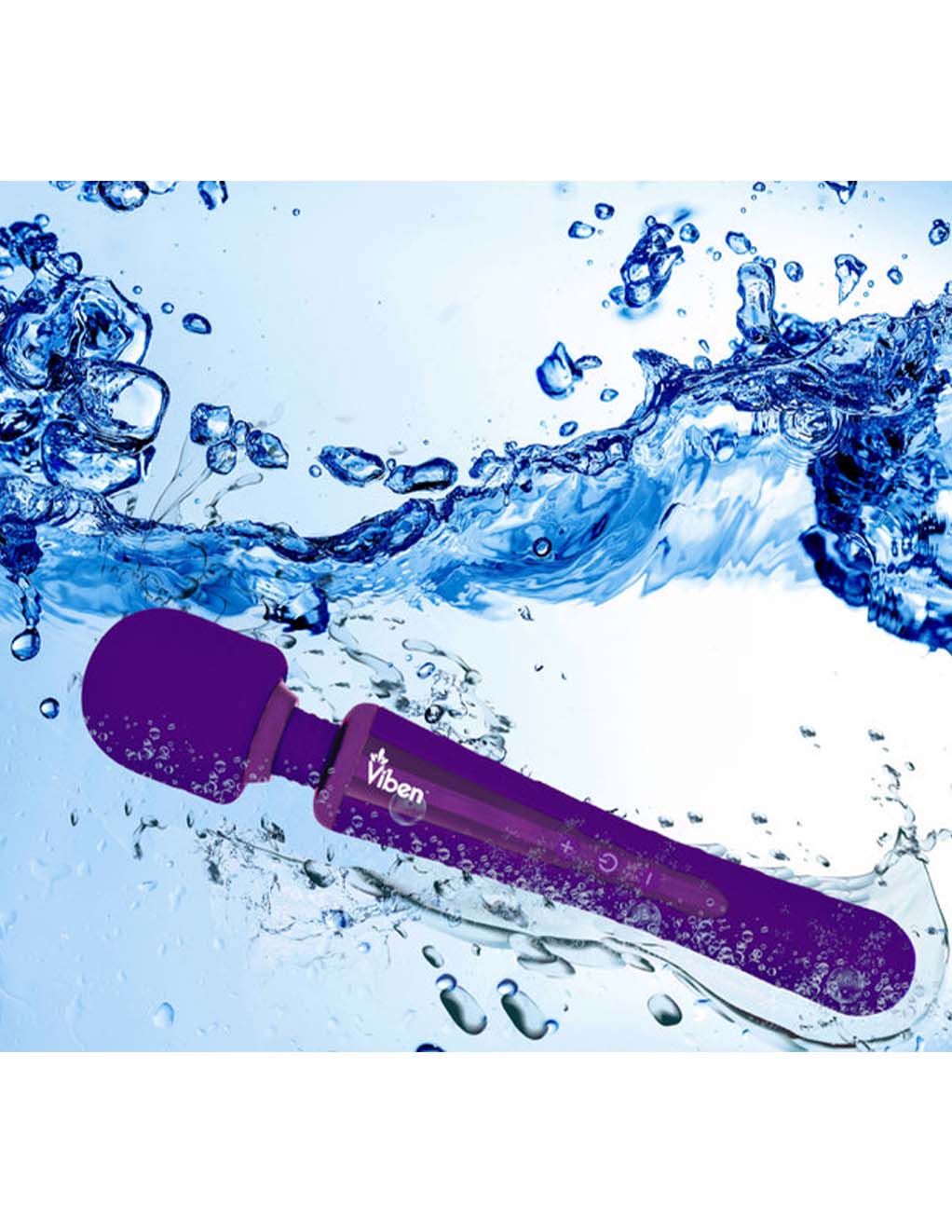 Viben Obsession Wand- Purple- Water