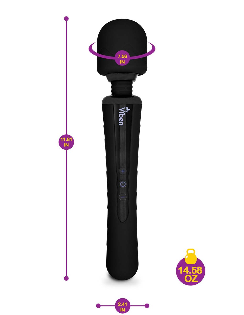 Viben Obsession Wand- Specs