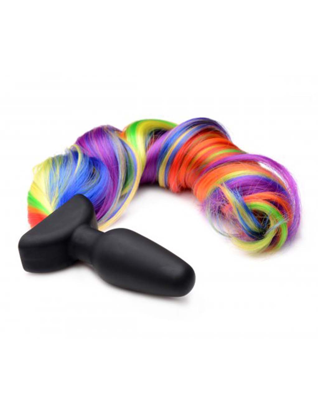 Tailz Vibrating Rainbow Tail Plug- Main